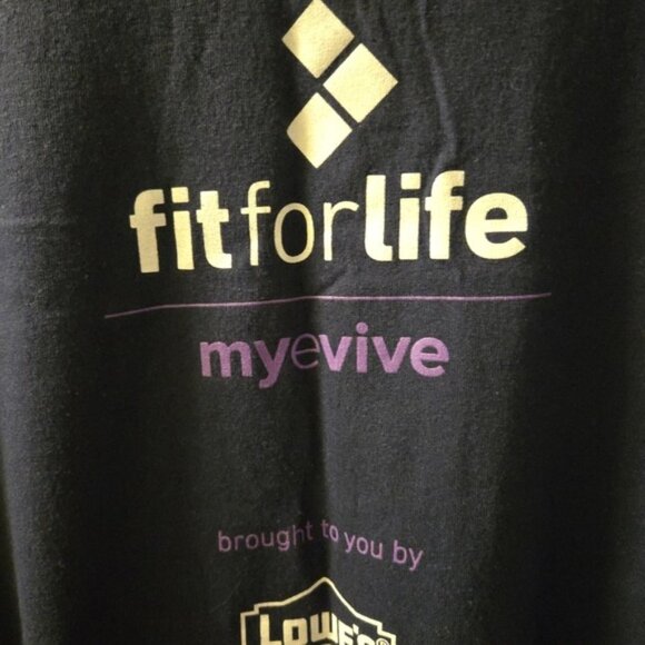 Dark Blue Tee with Motivational Graphic - Picture 5 of 5